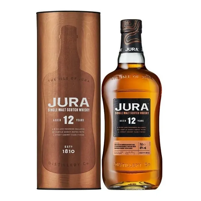 Whisky Jura 12 Years 700ml.   Envío Gratis