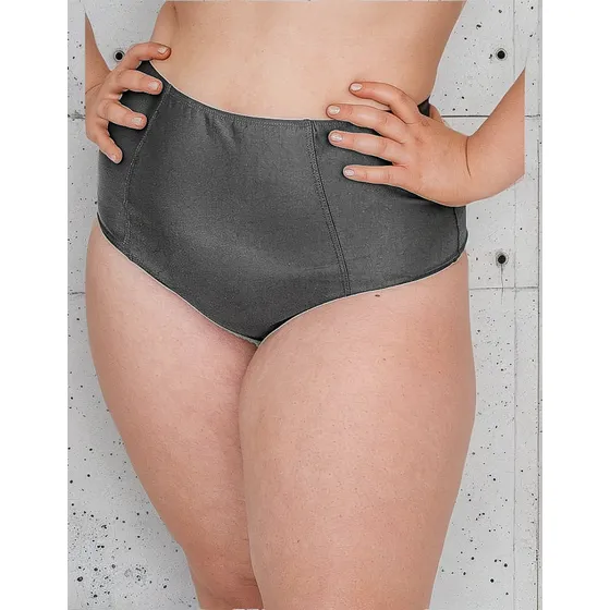 Bikini Trusa Tiro Alto Cola Less Malla Talle Grande Especial