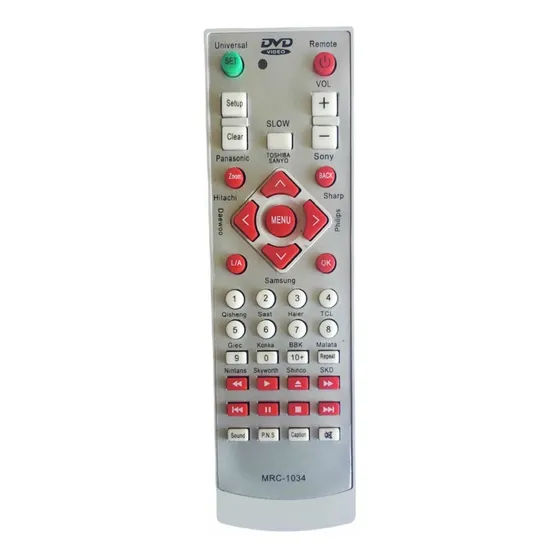 Control Remoto Dvd  |  Universal
