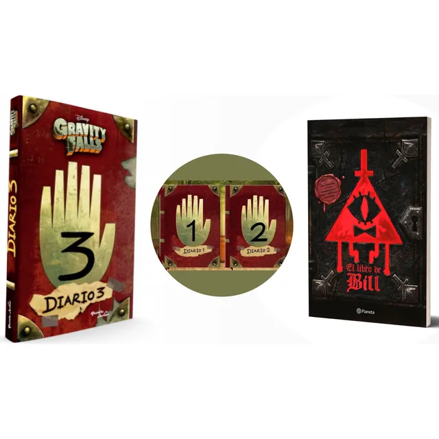 Packx2- T. Blanda- Diario 3 Gravity Falls + El Libro De Bill