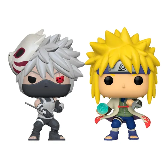 Funko Pop Naruto * Kakashi Anbu & Minato Namikaze