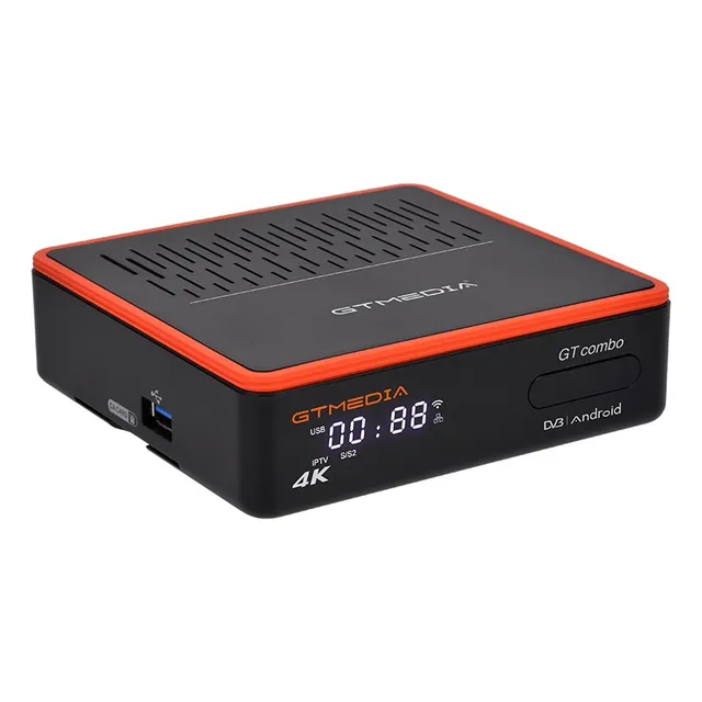 Caja De Tv Android Híbrida Con Soporte Multiseñal