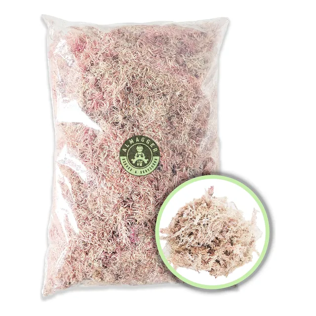 Musgo Sphagnum Blanco X 600gr. (21 Litros) / Sustrato
