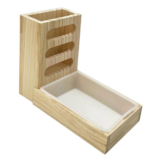 Alimentador De Para Conejos Con Caja De Arena, Soporte Para Alimentador De Para Conejos Con Caja De Arena, Soporte Para