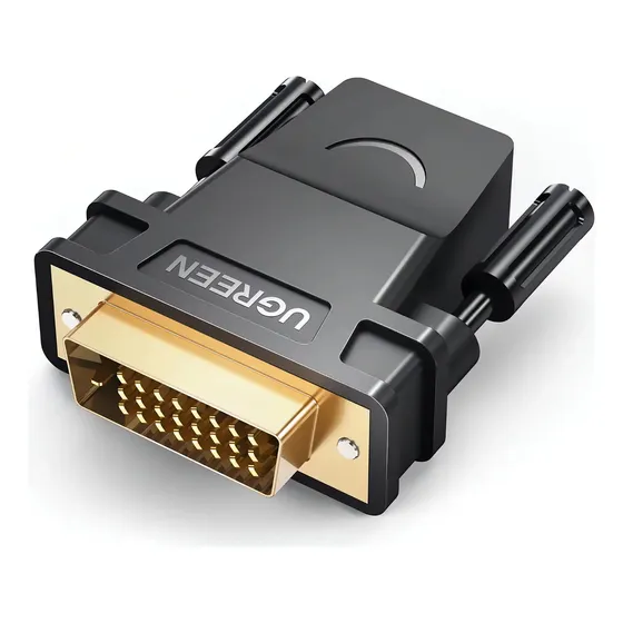 Ugreen 20124 Hdmi Hembra A Dvi 24 + 1 Macho Negro