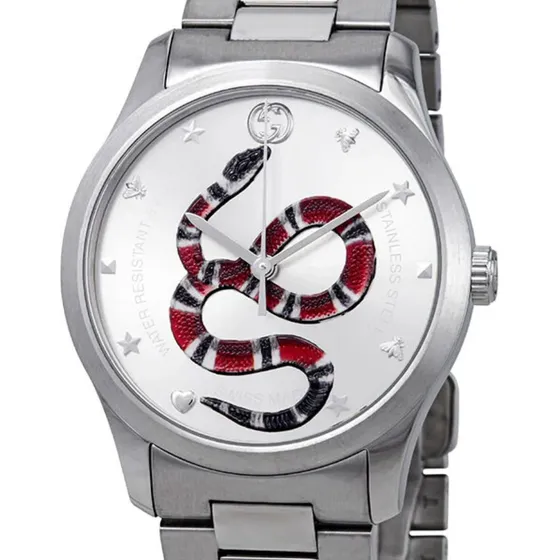 Reloj Gucci Hombre G-timeless Ya1264076 Plateado Plateado