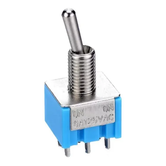 Switch De Palanca 6a 125v On - On 6 Pines, 5 Pzs