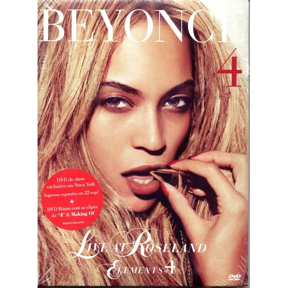 Kit 2 Dvds Beyoncé Live At Roseland Elements Of 4 DVD 2011