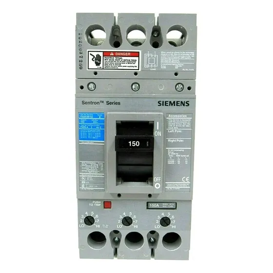 Interruptor Caja Moldeada 3p 150 Amp 600v Siemens Fxd63b150l