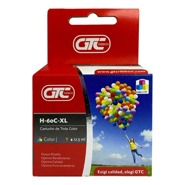 Cartucho Para  60xl Color Tricolor D1660 D2545 F4280 F4480