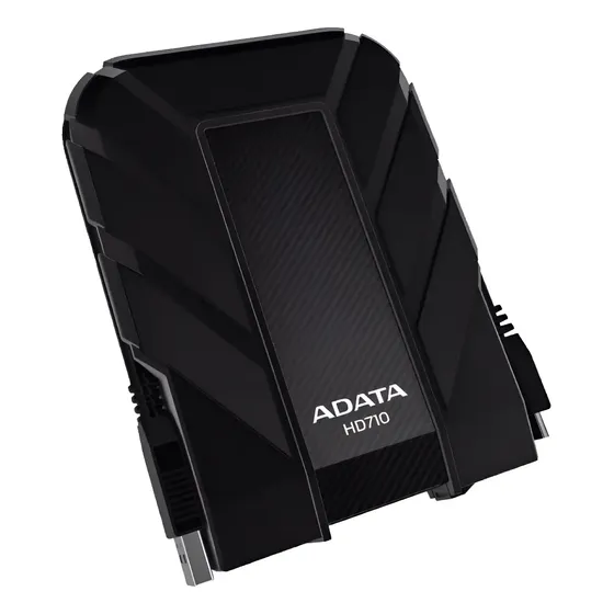 Disco Duro Externo 1tb Portatil Adata Hd710 Negro Uso Rudo Negro