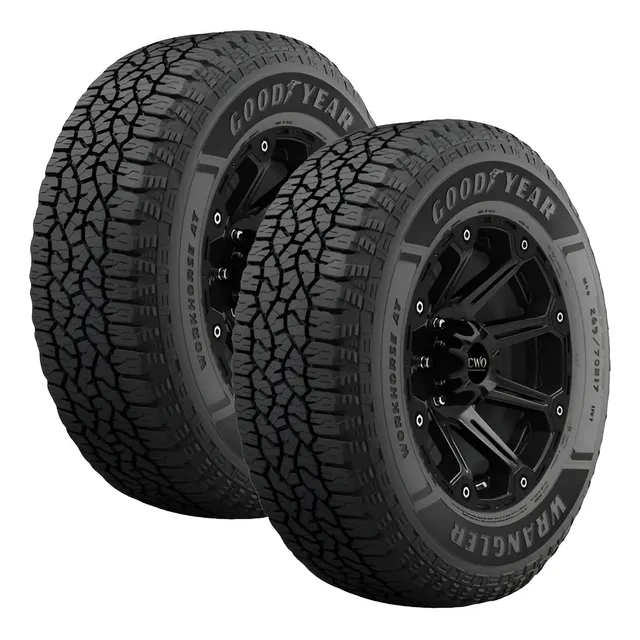 Kit X 2 Neumaticos  Goodyear Wrangler Workhorse 265/70 R16