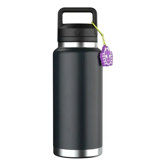 Botella Térmica 1100ml Acero Inoxidable Atlantis Yaku Negro