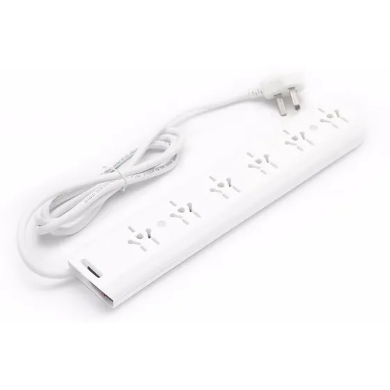 Prolongador Zapatilla 6 Tomas Multinorma Kalop + 1.5m Cable