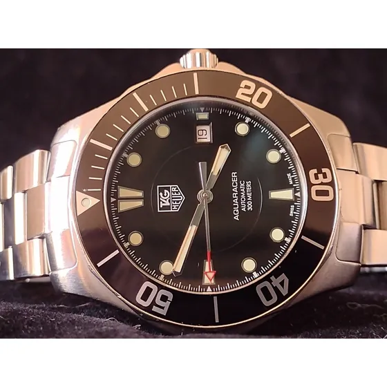 Relógio Tag Heuer Aquaracer Automático = Omega Breitiling 