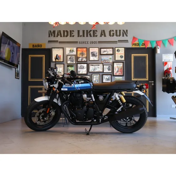 Royal Enfield Continental Gt 650 Azul 1er Service Gratis