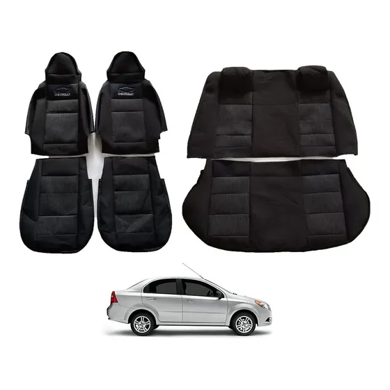 Fundas De Asientos Compatible Aveo 2012-2016