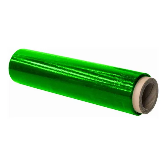 Filme Stretch Verde Envoltório De Paletes Estabilização