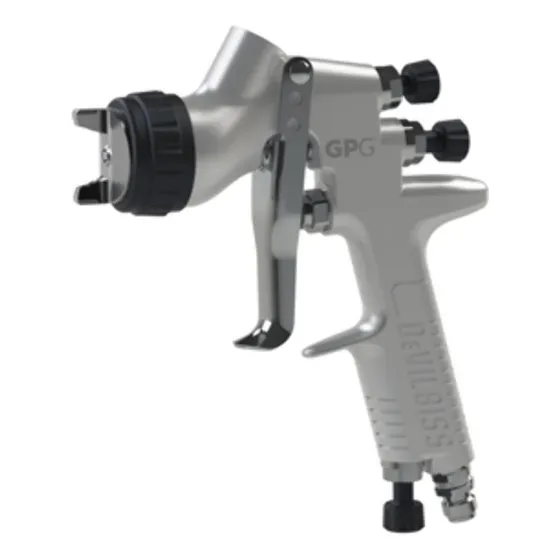 Kit De Pistola Devilbiss Gpg Gravity Hvlp