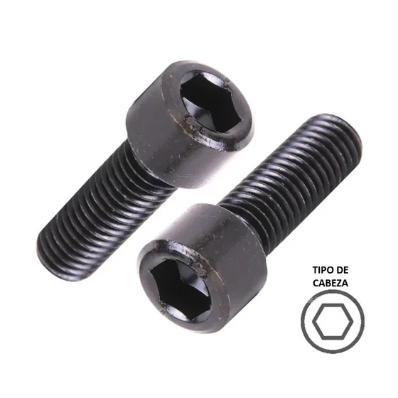 Tornillo Allen Cilindrico Estandar Nc 1/4''  X 3'' (50 Pzs)