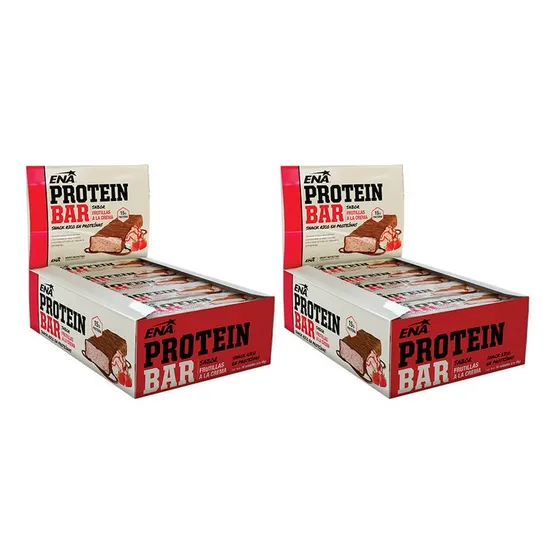 2x1 Caja Protein Bar Ena 46 Gramos Cada Barra Proteina