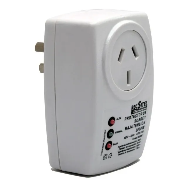 Protector Alta Y Baja Tensión Rbc Sitel - 2200w- Enchufable