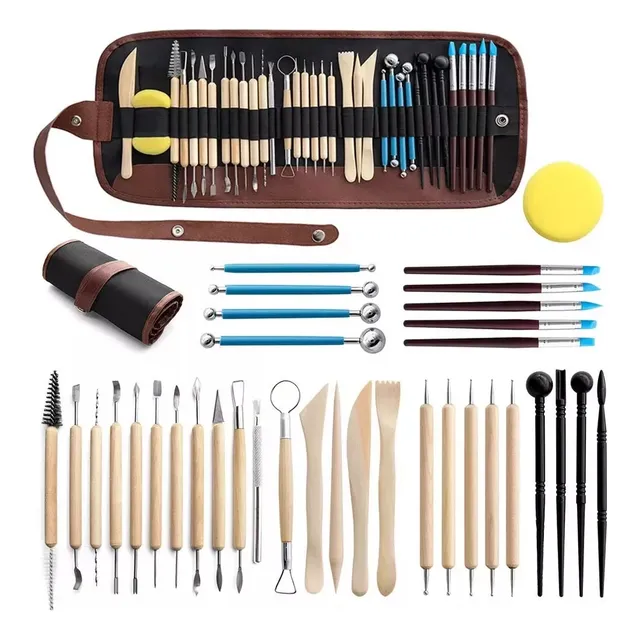 36pcs Arcilla Para Modelado Herramienta Ceramica Moldear