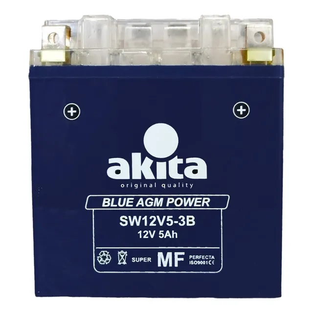 Bateria Akt110 Ak 115 Ak125 Flex 125 Yb5lb Akita Agm