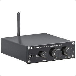 Fosi Audio M01-bt Amplificador Subwoofer Bluetooth 5.0 30... Fosi Audio M01-bt Amplificador Subwoofer Bluetooth 5.0 30...