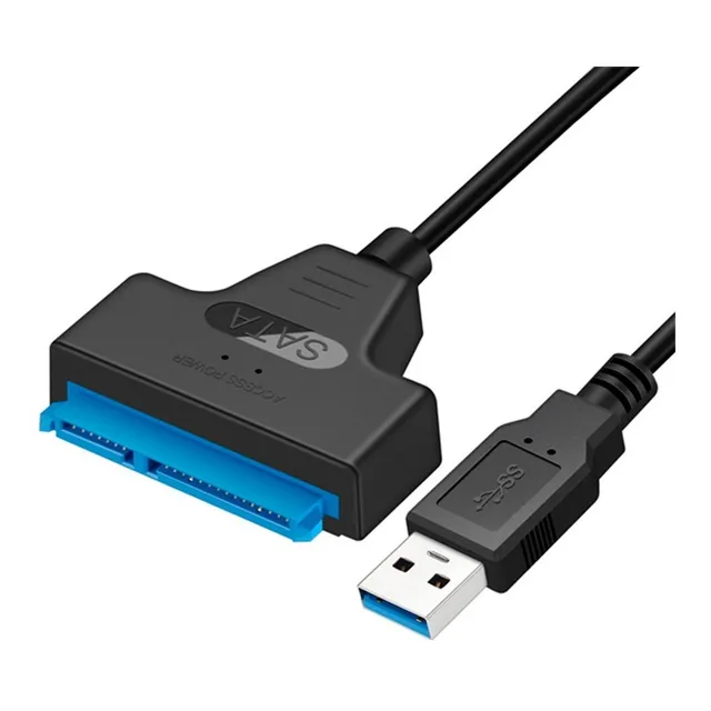 Cable Adaptador Usb A Sata Para Discos Rigidos 2,5 Ssd Hdd