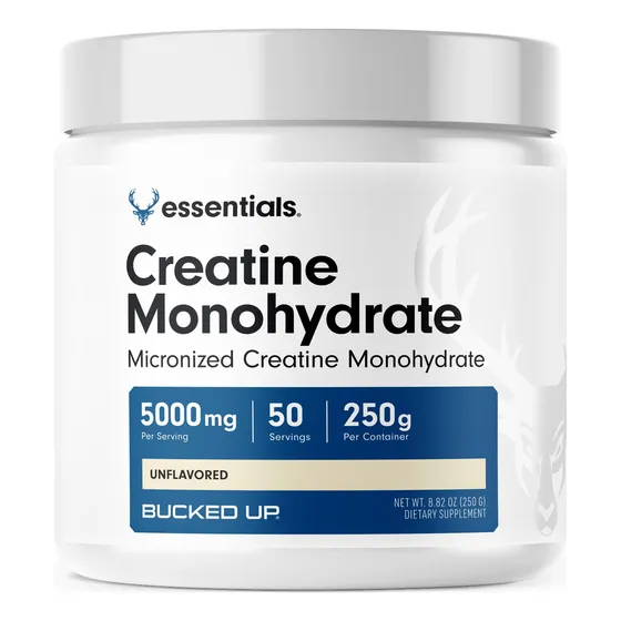 Monohidrato De Creatina En Polvo Bucked Up 250 G Micronizado