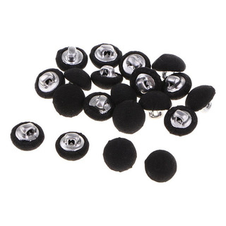 . 20 Piezas Botón Cubierto De Tela Hebilla For Coser . 20 Piezas Botón Cubierto De Tela Hebilla For Coser