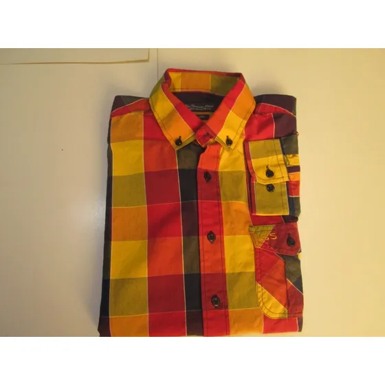  Camisa Manga Larga Varón Niño Ben Sherman Slim Fit 