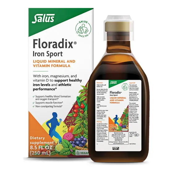 Suplemento Floradix Iron Sport Líquido Mineral Y Vitamina 25