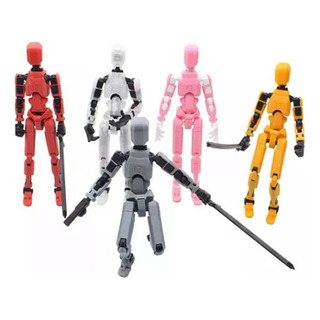 13 Muñecos De Acción Impresos En 3d Con Múltiples Articulaci 13 Muñecos De Acción Impresos En 3d Con Múltiples Articulaci