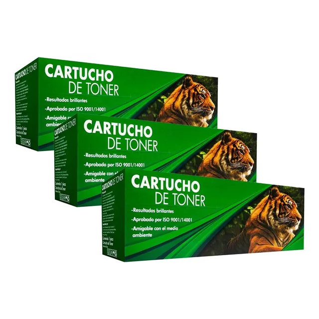 Kit 3 Toner Compatible Con Tn-660 Tn660 Hl-l2300d/ L2305w/ Tinta Negro