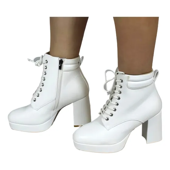 Botin De Mujer Taco Alto 61 Yassne