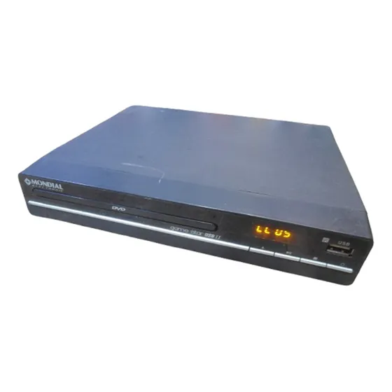 Defeito - Dvd Player Mondial Game Star Usb 2  - Nao Lê