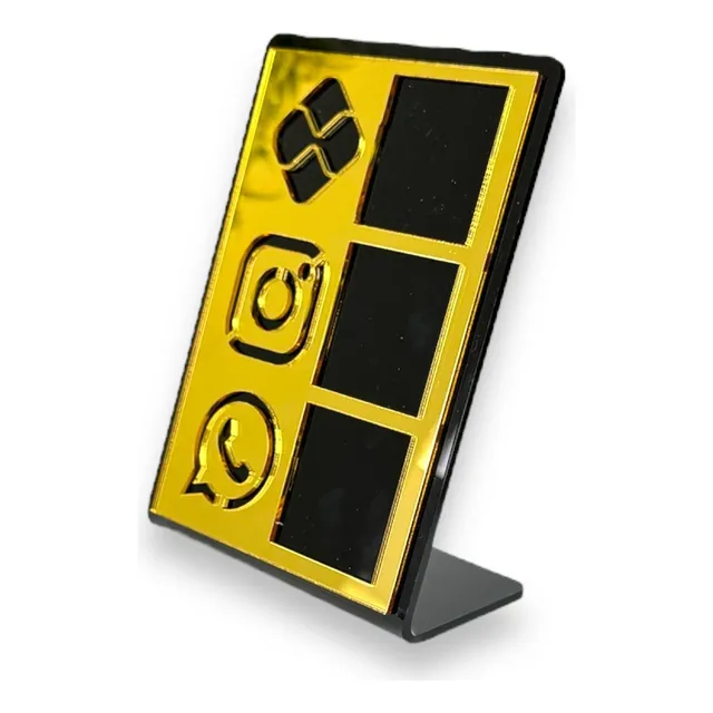 Display Placa Qrcode De Pagamento Pix/insta/whatsapp