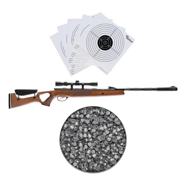 Rifle Hatsan 65 Combo 5.5mm Pellets Xchwsc