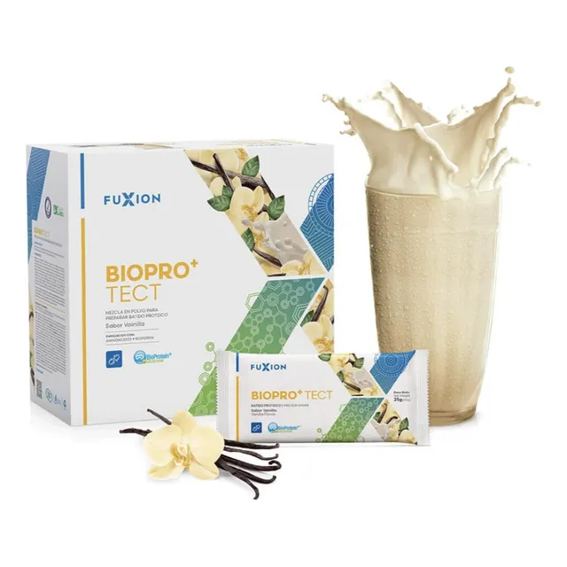 Biopro+tect Fuxion Activa Tus Defensas Pote 500 Gr. Vainilla Vainilla