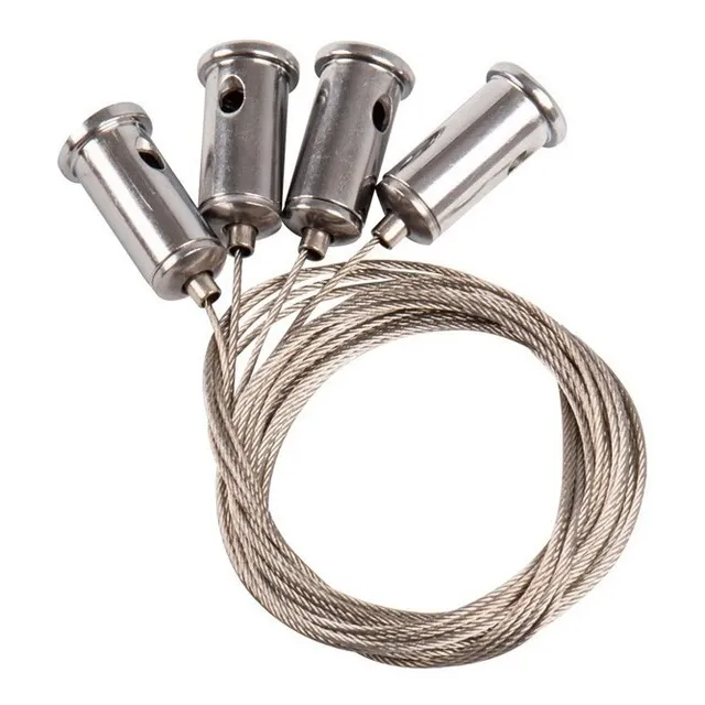 Set  Kit Accesorios Lingas  Suspensión Escuadras Para Panel