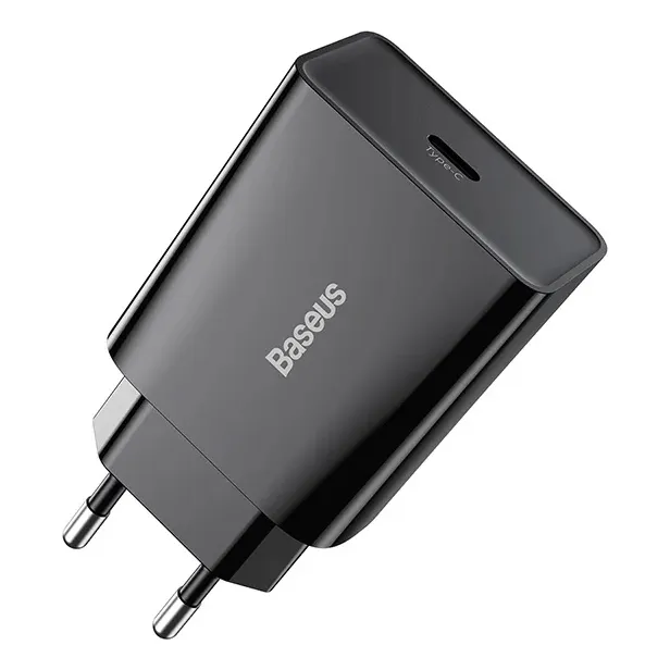 Cargador de pared Turbo de 20 W USB-C tipo C Speed Mini Baseus