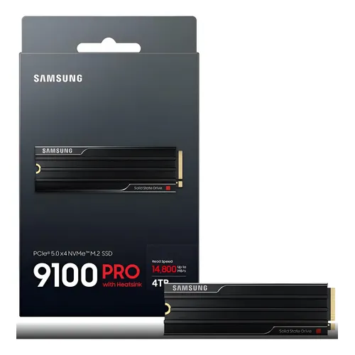 SSD Samsung 990 PRO 2TB Heatsink M.2 2280 NVMe PCIe Gen4, até