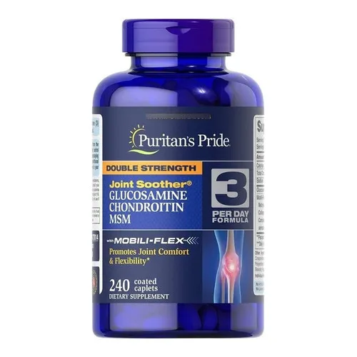 Glucosamina Condroitina  Puritans Pride 240 Pastillas Usd 35 Sabor Sin Sabor