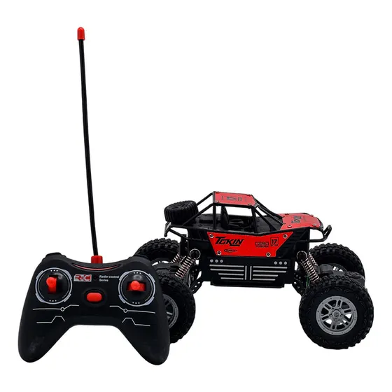 Carro A Control Remoto Stone Climbing Rojo Toy Logic