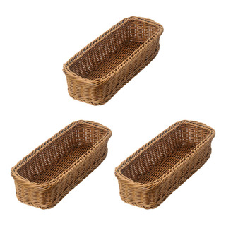 Cesta De Almacenamiento De Cubiertos De Escritorio, 3 Unidad Cesta De Almacenamiento De Cubiertos De Escritorio, 3 Unidad