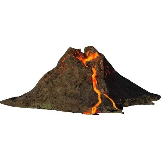 Volcán Erupción Volcánica Simulador Real National Geographic