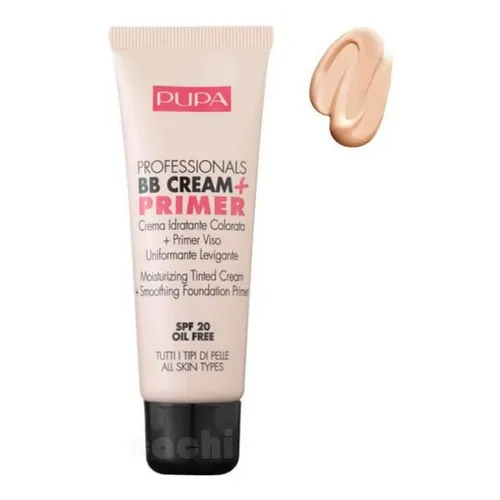 Bb Cream Pupa Profesional Primer y Primer 001 50ml Piel Norm Maquillaje