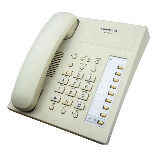 Teléfono Digital - Panasonic Kx-t7560 Blanco